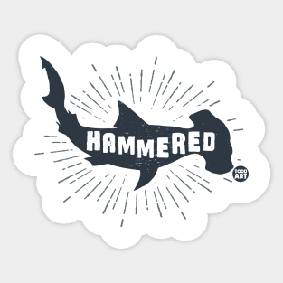 HAMMERED Sticker